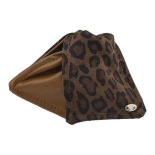 轻奢复古豹纹三角形抓夹女2025新款高级感发量多鲨鱼夹后脑勺发夹