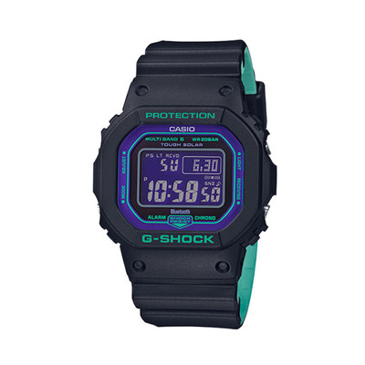 卡西欧限量紫屏运动手表