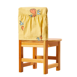 定制幼儿园椅套椅子套罩椅背套加大口袋卡通小椅子图书袋名字学号