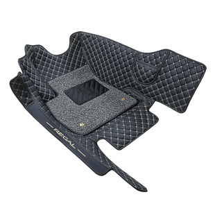 适用别克君威脚垫09-24款2024全包围22专用丝圈新gs精英版15 汽车