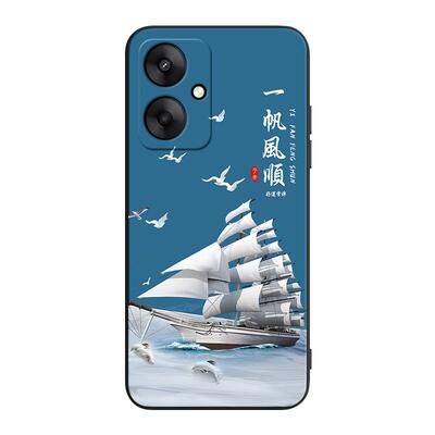 彧玺适用于红米13r手机壳redmi13r新款彩绘23124rn87c潮流新品。红米13c复古民族风hongmi13c全包防摔hm13r中