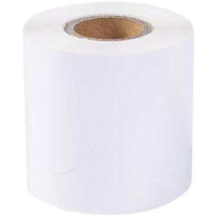 白色全树脂基碳带40 50 60 70 80 90 100 110mm*300m条码打印机PP合成纸亚哑银标签pet不干胶白色热转印色带