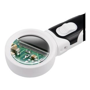 德国工艺高倍电子放大镜维修用40倍30倍高清手机电路板焊接飞线专用ic芯片工程师家电维修放大镜带灯