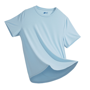 回力男款短袖夏季冰丝速干青少年2026新款男生上衣男士健身t恤夏D