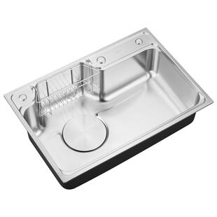箭牌台下盆正品厨房水槽304不锈钢洗菜盆家用洗菜池大单槽洗碗池