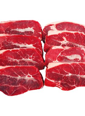 澳洲板腱牛排s级草饲牛肉新鲜安格斯原切家庭口粮款牛扒1200克