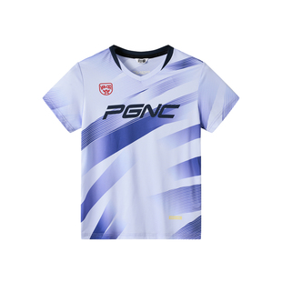 PGNC佩极酷韩国进口羽毛球服女速干透气训练服弹力舒适运动上衣