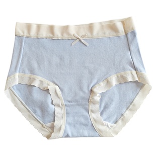 新疆长绒棉内裤女士纯棉三角裤抗菌全棉中高腰内裤女纯色舒服无痕