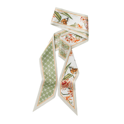 date35th原创日系花卉女丝巾