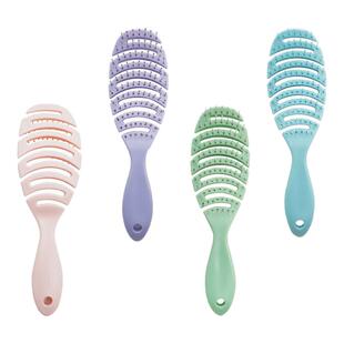 同款蓬松高颅顶梳子头发女士半亩花田长发造型按摩气囊排骨气垫梳
