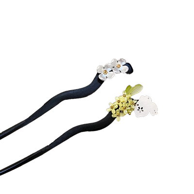 发簪木质新中式古风高级感