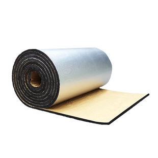 保温棉自粘隔热棉铝箔阻燃防水空调管道隔音高密度橡塑发泡保温板