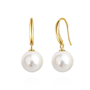 红色珍珠耳环项链套装时尚夸张2024新款爆款喜庆适合过年的耳饰女