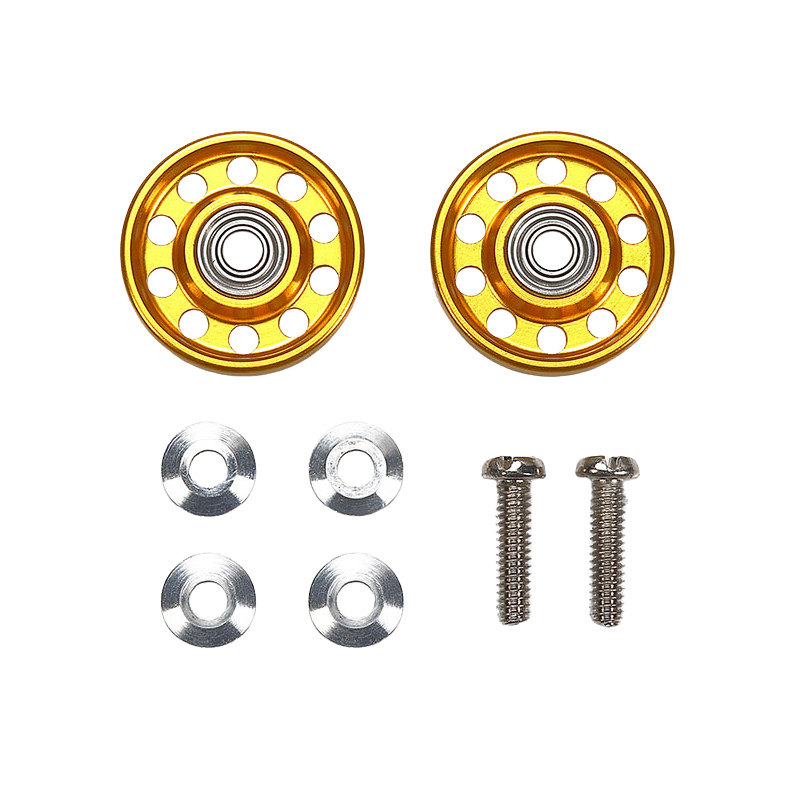 正品田宫13mm10孔铝合金轴承导轮