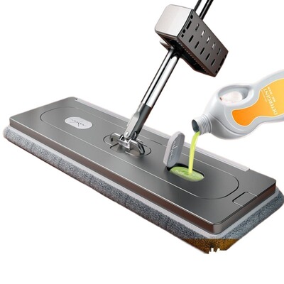 2024新款平板拖把家用一拖净免手洗懒人托地拖布除菌神器无水痕印