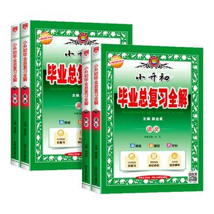 小升初毕业总复习全解语文数学英语科学全套薛金星人教版教材全解小学升初中系统总复习专项真题卷资料书小升初必刷题六年级下册