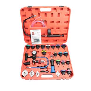 汽车水箱打压测漏工具28件冷却液更换测漏仪真空压力表检漏仪检测