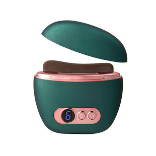 面瘫脸部训练器按摩仪面部经络疏通仪加热热敷按摩神器电动刮痧板