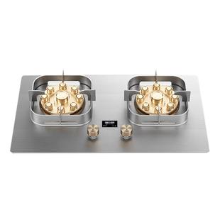 帝王威力九腔猛火灶燃气灶家用节能不锈钢煤气灶双头定时双灶灶台
