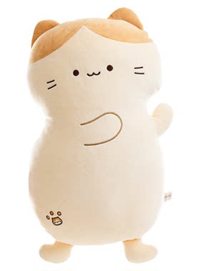 三花猫抱枕毛绒玩具公仔