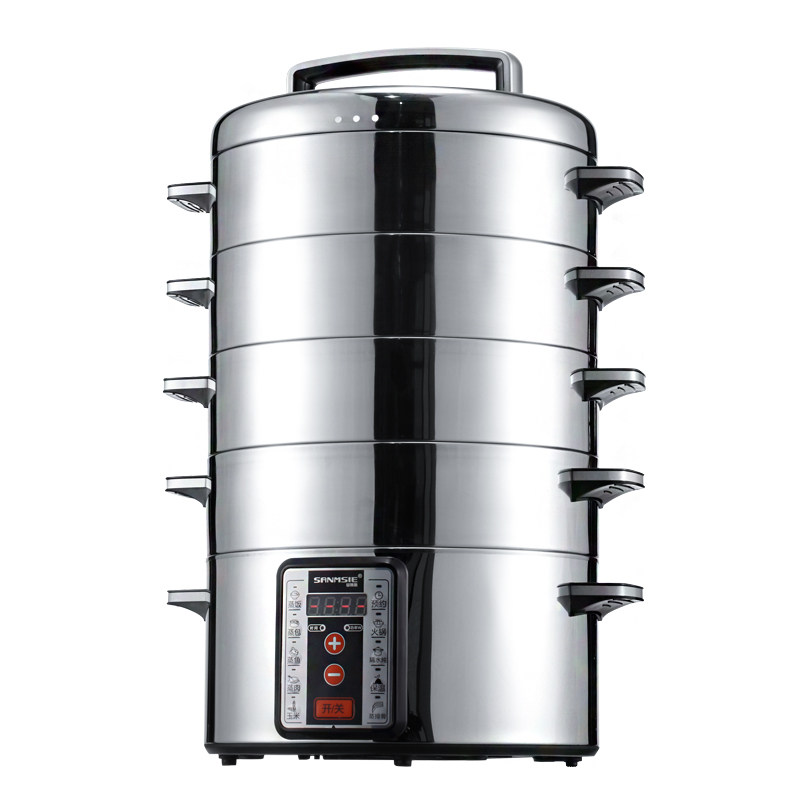 sanmsie山姆斯不锈钢电蒸锅1800W