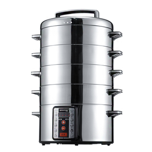 sanmsie山姆斯不锈钢电蒸锅1800W
