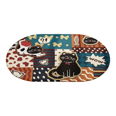 仿毛线编织硅藻泥加厚吸水防滑