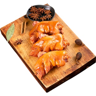 双花富贵猪蹄500g东北特产酱香猪蹄卤味猪手猪脚软糯即食真空熟食