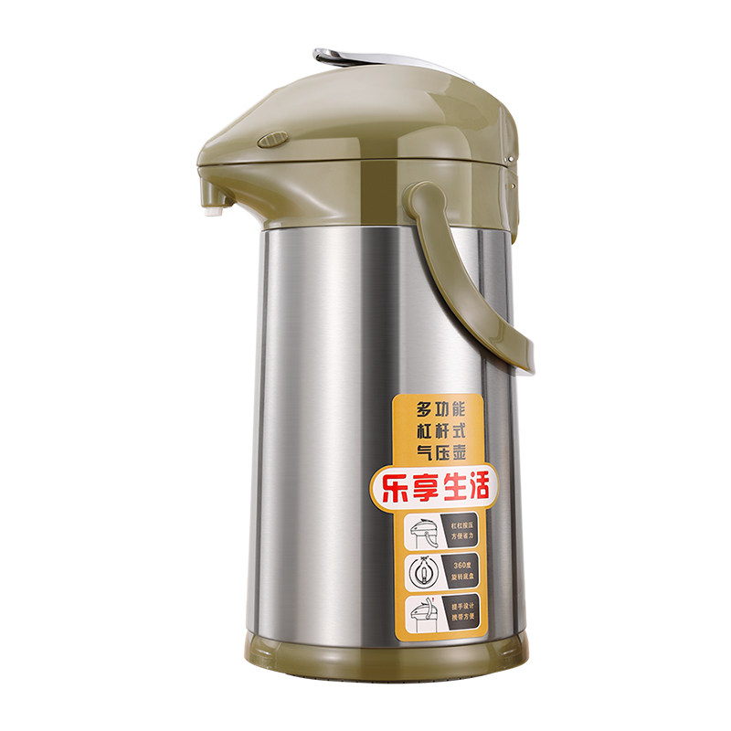 按压式大容量气压热水壶