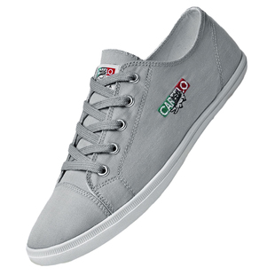 卡帝乐鳄鱼男鞋秋季男士帆布鞋男百搭布面休闲鞋一脚蹬透气布鞋男