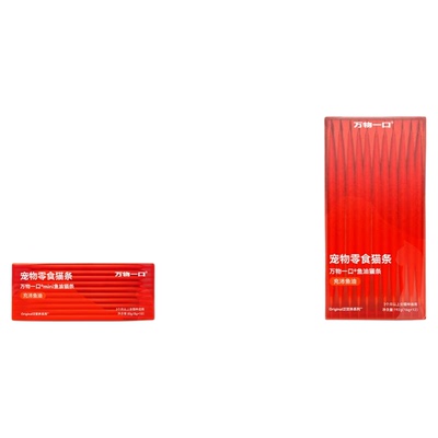 万物一口营养猫零食mini鱼油猫条