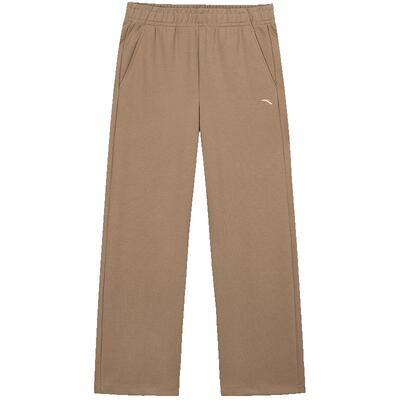 安踏自由裤女慵懒风百搭运动长裤