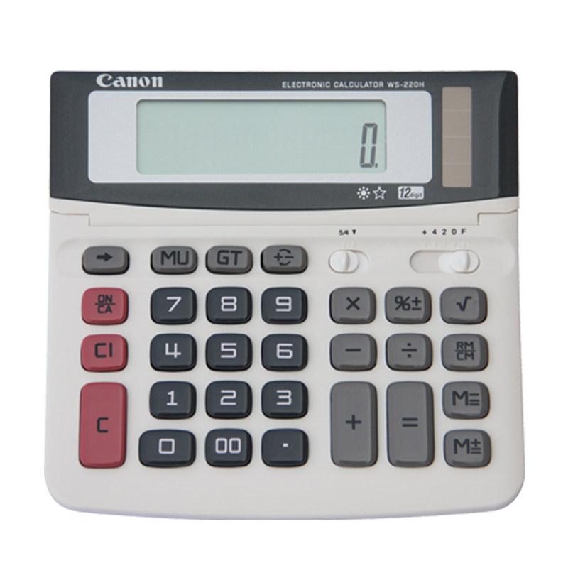 Canon佳能WS-220H双重可调计算器