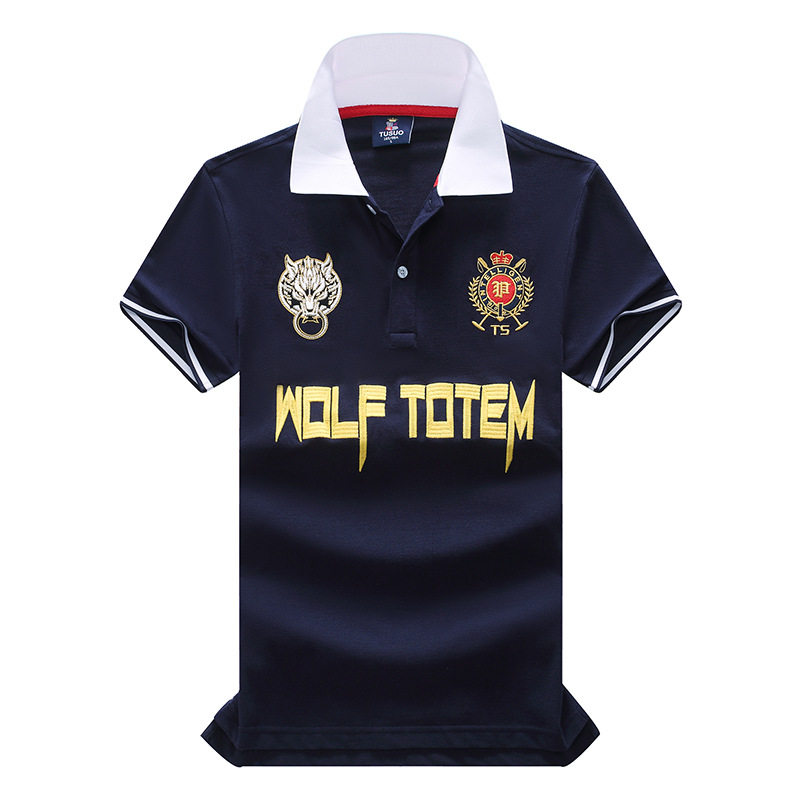 大码香港直邮翻领短袖休闲Polo衫