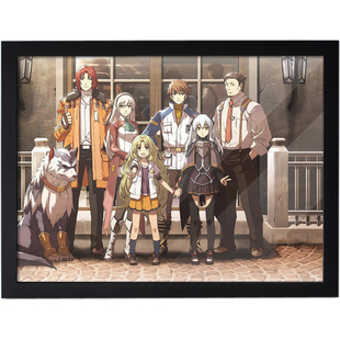 英雄传说 空之 碧之 闪之 零之 黎之轨迹2 游戏周边挂画 送男友