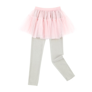 allblu幼岚【安心德绒】儿童打底裤裙女童秋冬新款保暖打底裤童装