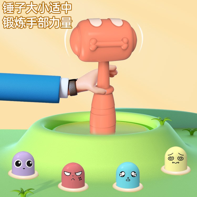 批发儿童玩具礼盒恐龙打地鼠神器宝宝早教音解压抖幼儿园解压敲打