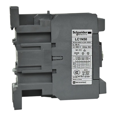 施耐德交流接触器LC1N50M5N