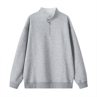 NOLOGOPLUS男士立领卫衣打底