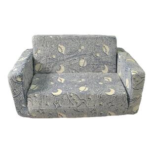 A类夜光布可拆洗儿童折叠沙发阅读角小沙发幼儿园午睡沙发床