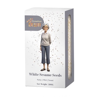 Dewa Fitnessfood玻利维亚白芝麻black sesame种子循环女性Dewi