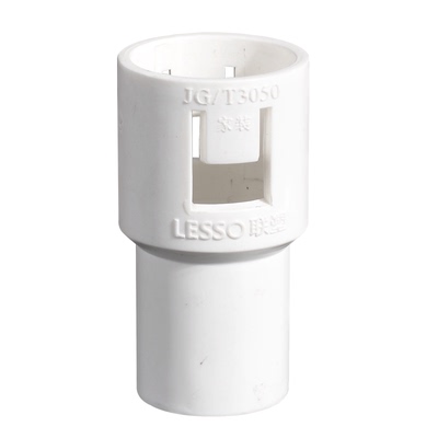 联塑波纹管接头直接转接外接变