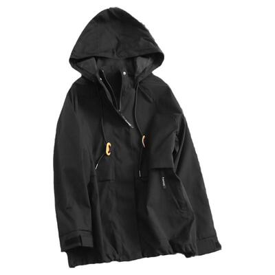 运动户外登山服连帽冲锋衣外套