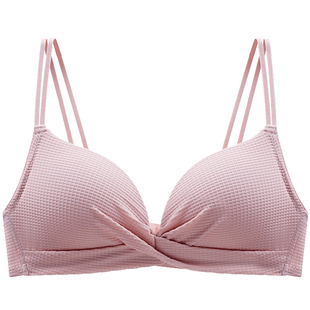 取向狙击 无痕美背内衣女薄款学生高中少女胸罩无钢圈小胸聚拢夏