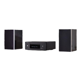 DENON/天龙RCD-N12 台式组合音箱家影套装CD播放器书架一体机