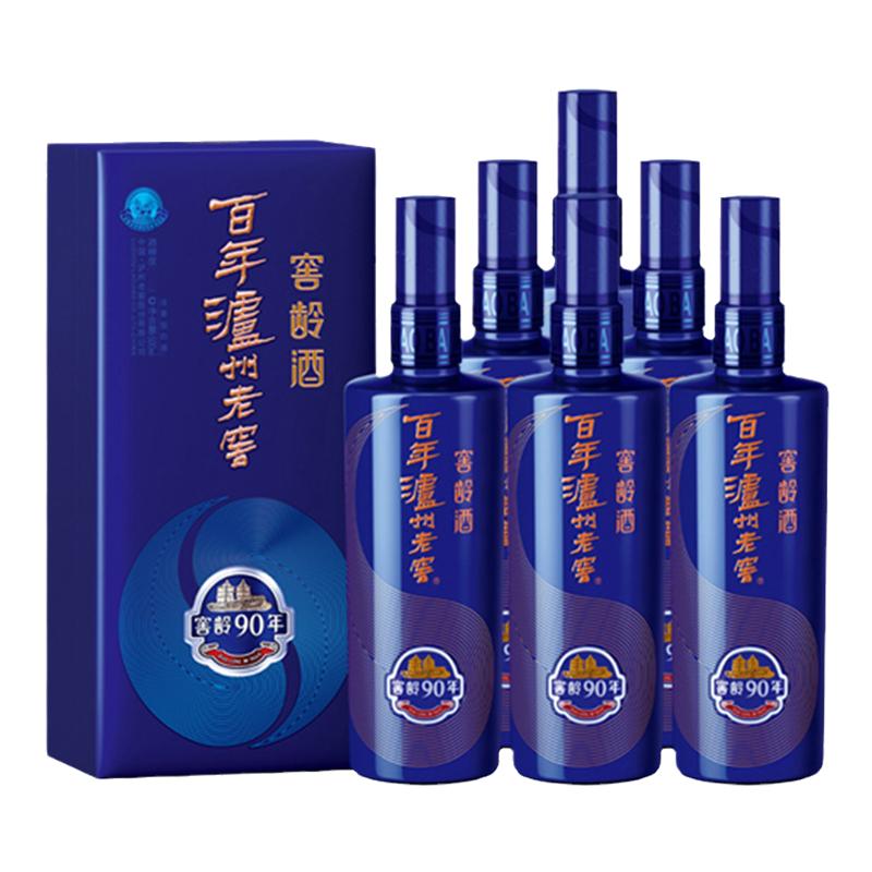 泸州老窖浓香窖龄酒窖龄90年白酒