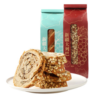 俄罗斯风味大列巴果仁黑麦全麦果仁现烤车轮面包蔗糖新疆列巴切片