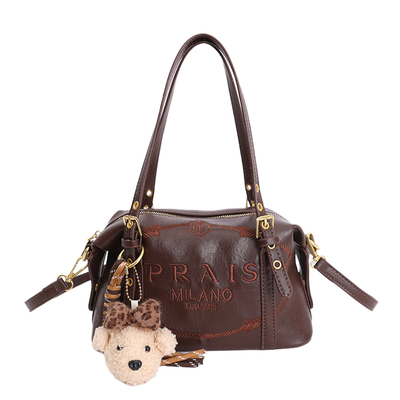 秋冬新款复古斜挎手提方包