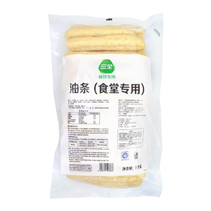 三全油条1kg*6袋无明矾早餐商用冷冻半成品家用空气炸锅油炸小吃