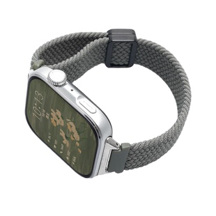 丹灵公主适用华为Watch fit4表带fit3手表新款橄榄绿fit4pro女款夏季尼龙编织细款fit2智能运动男腕表替换带